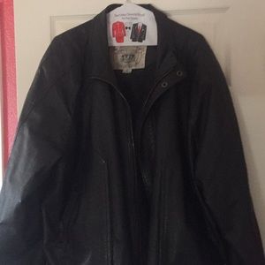 Leather jacket